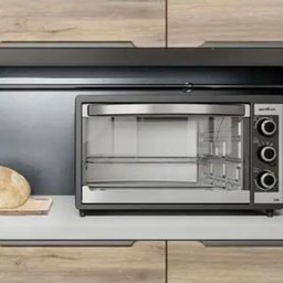 Forno Forninho Bancada Elétrico Grande Dupla Resistência 52 Litros 127v Britânia - 6