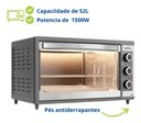 Ver imagem 3 de Forno Forninho Bancada Elétrico Grande Dupla Resistência 52 Litros 127v Britânia