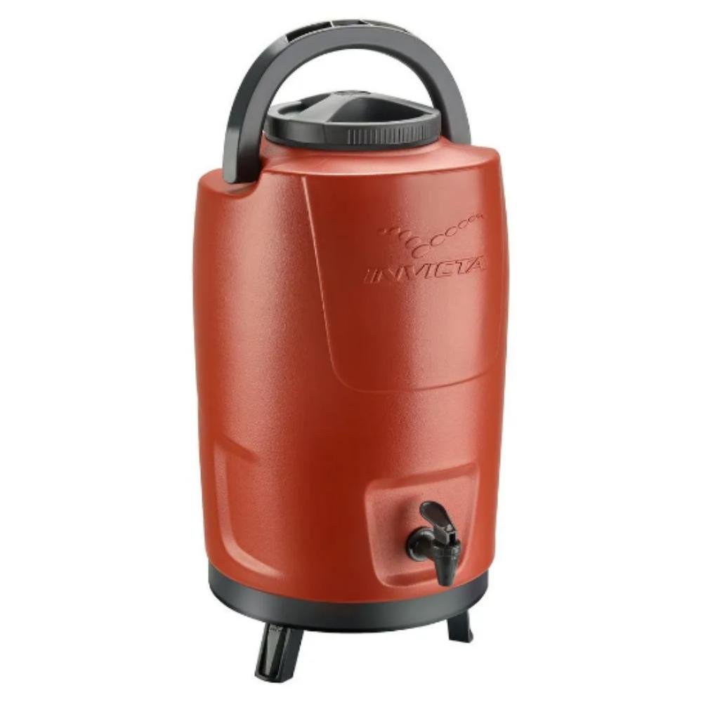 Botijãotermico Tripe Velvet Vermelho 12 Litro - 1