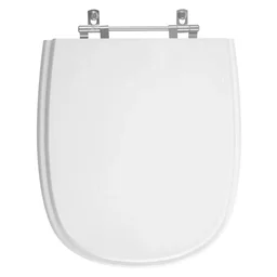 Assento Sanitário Poliéster Dona Beja Branco para vaso Santa Clara - 1
