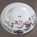 Ver imagem 4 de Prato Fundo Germer Redondo em Porcelana 23cm Garden com Estampa Floral