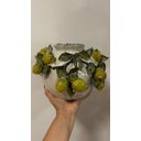 Ver imagem 4 de Vaso Decorativo Limao Siciliano Branco e Amarelo