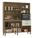 Ver imagem 4 de Cozinha Compacta 353 -7 Portas-2 Gv Avela/arenas- Moderno e Sofisticado-luciane