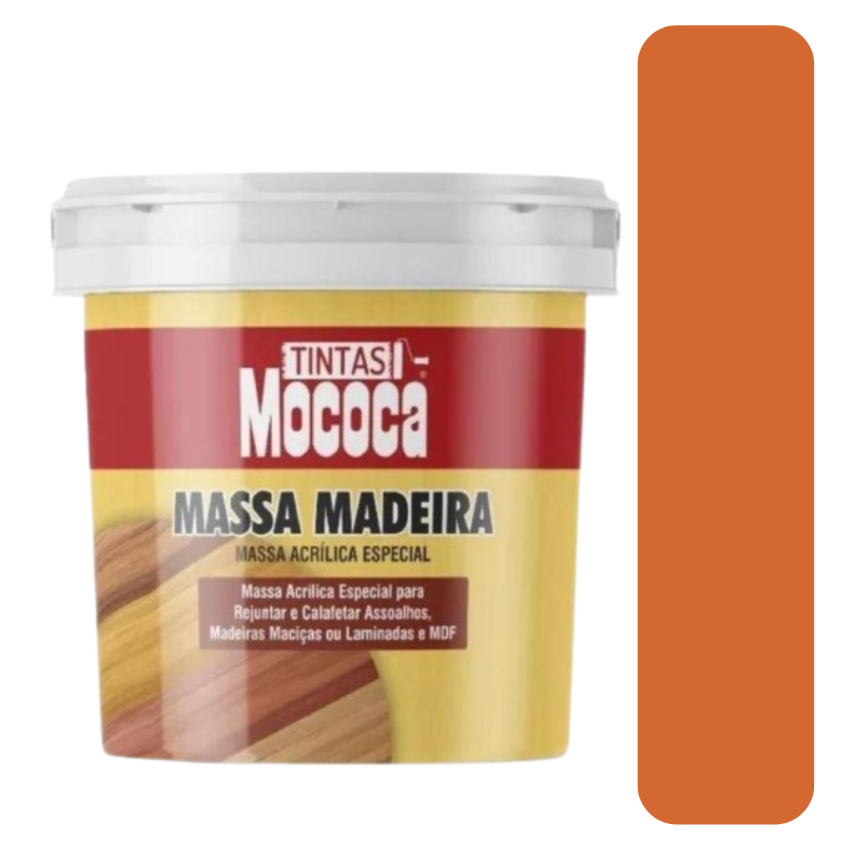 Massa para Madeira Mogno 350g Maza - 1