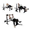 Banco Supino Cavalete Cadeira Extensora e Crucifixo Yangfit - 5
