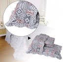 Ver imagem 3 de Colcha Cobre Leito Ultrassonic Dupla Face Estampada Casal 220x240cm - Colcha Sobral