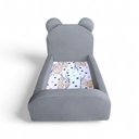 Ver imagem 4 de Cama Montessoriana para Criança Segura e Confortável Soft com Colchão Cinza