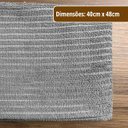 Ver imagem 3 de Kit 4 Pano Limpeza Magico Microfibra Absorve 40x48 pra Cz