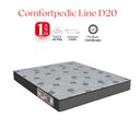 Ver imagem 3 de Colchão Casal Comfortpedic Line Espuma D20 12x138x188cm Orthoflex Preto/Cinza/Grafite