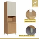 Ver imagem 5 de Paneleiro 4 Portas 1 Gaveta Simone Mendes 100% Mdf