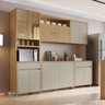 Cozinha Completa 5 Peças 11 Portas 2 Gavetas Condessa 270cm 100% Mdf - 2