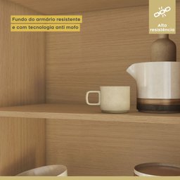 Cozinha Completa 6 Peças 13 Portas 7 Gavetas Simone Mendes 350cm 100% Mdf - 6