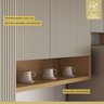 Cozinha Completa 6 Peças 13 Portas 7 Gavetas Simone Mendes 350cm 100% Mdf - 9