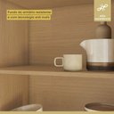 Ver imagem 7 de Cozinha Completa Modulada 5 Peças 12 Portas 5 Gavetas Simone Mendes 270cm 100% MDF Cinza/Carvalho