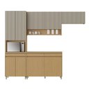Ver imagem 3 de Cozinha Completa 4 Peças 9 Portas 3 Gavetas Simone Mendes 270cm 100% Mdf