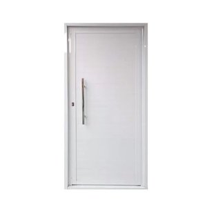 Porta Lambril Aluminio Branco com Puxador 2.10x0.80 Lado Esquerdo