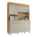 Ver imagem 3 de Armário de Cozinha 5 Portas 2 Gavetas Realeza 160cm 100% Mdf