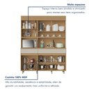 Ver imagem 6 de Armário de Cozinha 5 Portas 2 Gavetas Realeza 160cm 100% Mdf
