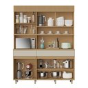 Ver imagem 5 de Armário de Cozinha 5 Portas 2 Gavetas Realeza 160cm 100% Mdf