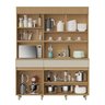 Armário de Cozinha 5 Portas 2 Gavetas Realeza 160cm 100% Mdf - 5