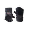 Luva Neoprene Com Munhequeira Para Academia / Musculação - G&H Sport:Preta/GG - 1