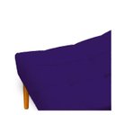 Ver imagem 4 de Kit 2 Puffs Requinte Veludo Azul Marinho - Kimi Design