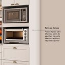 Ver imagem 7 de Cozinha Completa Modulada 100% MDF 5 Peças com Torre Quente e Balcão sem Tampo Classy Yescasa Branca