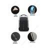 Mochila Antifurto Baibu Com Usb Notebook Impermeável Pro H10 - 6