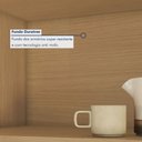 Ver imagem 7 de Armário Aéreo Geladeira 1 Porta Basculante Condessa 80cm 100% MDF Marrom/Carvalho/Greige