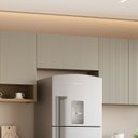 Ver imagem 1 de Armário Aéreo Geladeira 1 Porta Basculante Simone Mendes 80cm 100% Mdf