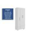 Ver imagem 2 de Guarda Roupa Solteiro 3 Portas e 2 Gavetas Maya Nature/off White - Acp