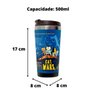Copo Térmico 500ml Inox Gato Cat Wars Presente Super - 5