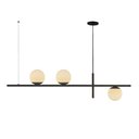 Ver imagem 2 de Pendente Retangular Preto Globo Fosco 15cm PD1185