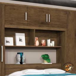 Roupeiro Modulado Cancun Casal Jequitibá J&A Móveis - 4