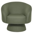 Ver imagem 6 de Poltrona Decorativa Liz Base Fixa Linho Verde Claro - Nexta Casa