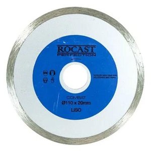 Disco Diamantado Combat - Liso - Med. 110 X 20 - Ref. 34,0014 - Rocast