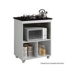 Ver imagem 6 de Balcão Cooktop 5 Bocas Salvia Kaiki Móveis Branco