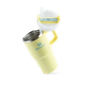 Copo Quencher Stanley com Canudo com Alça 591ml - Pomelo - 3