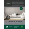 Painel Ripado Frieze Cinza 2750 X 455 X 9mm - Caixa com 2 Painéis = 2,5m2 - 7