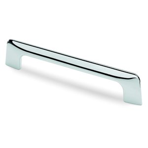 Puxador Alça Amico 224mm Cromado Contatto Puxadores 01 Unidade