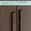 Ver mais imagens de Guarda-roupa 6 Portas 1 Gaveta Anápolis Ripado 100% Mdf