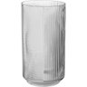 Vaso Decorativo Enfeite Casa Home&co Vidro 31x16x16cm Transparente - 1