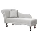 Ver imagem 4 de Divã Recamier Olivia Linho 150cm Lado Esquerdo