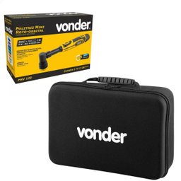 Politriz Mini Automotiva Roto Orbital Vonder 2x Baterias 12v - 9