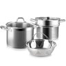 Duxtop Panela de Inox com Cesto para Massa 8,6l com Tampa de Vidro (4pc) - 1