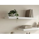 Ver imagem 6 de Kit 3 Prateleiras Branca Mdp 60x20 + 40x20 + 80x20 com Suporte