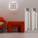 Ver imagem 3 de Adesivo de Parede Decorativo Sala Luminária Curvada