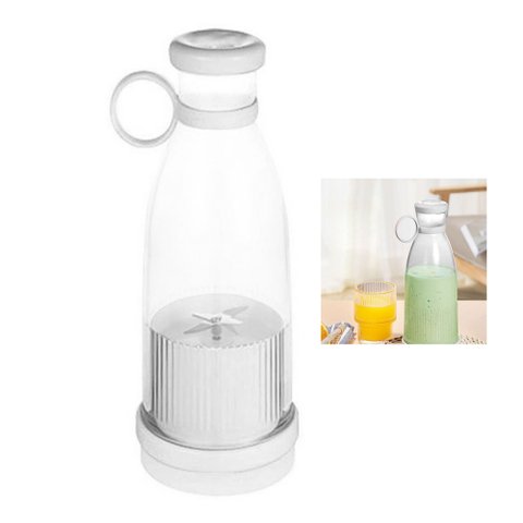 Garrafa Mixer Mini Liquidificador Misturador USB Vitamina Suco Batida Smoothie Potente Portatil Uten