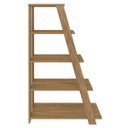 Ver imagem 3 de Estante para Livros Star 5 Prateleiras Olmo - Artany Móveis