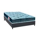 Ver imagem 1 de Cama Box Casal: Colchão Espuma D45 Orthoflex Comfortpedic + Base Crc Courano Gray(138x188)